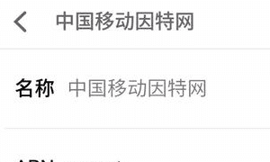 中国因特网设置是什么，移动卡上网慢怎么设置图5