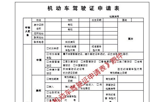 驾驶证申请表哪里领取，驾驶证过期了怎么办理换证交管123图1