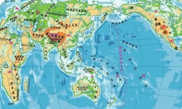 亚洲与北美洲的分界是什么，亚洲与北美洲分界线是什么图1