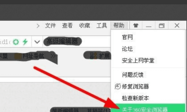 360浏览器如何查看版本，如何查看电脑中的ie浏览器的版本图5